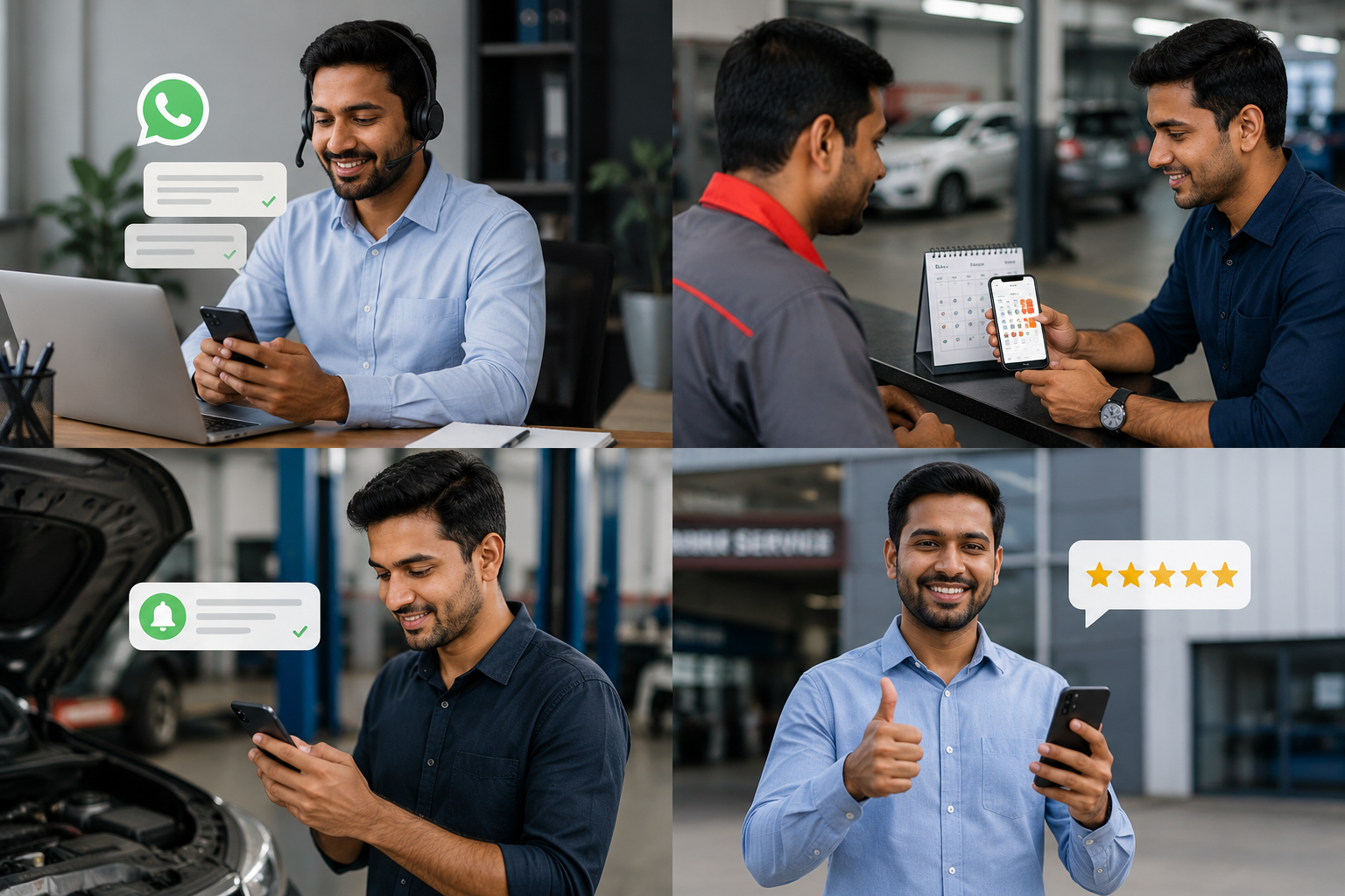 Automotive WhatsApp communication